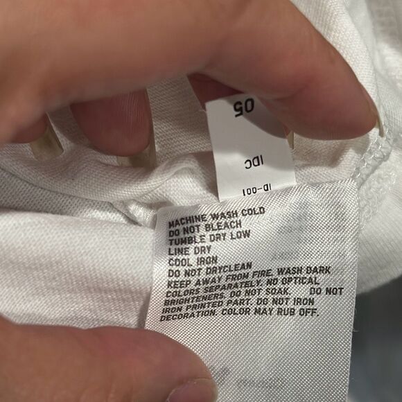 Uniqlo Olympia Le-Tan Women Minnie Mouse Loves Dots Crop Short Sleeve Tee Size M - Picture 6 of 8